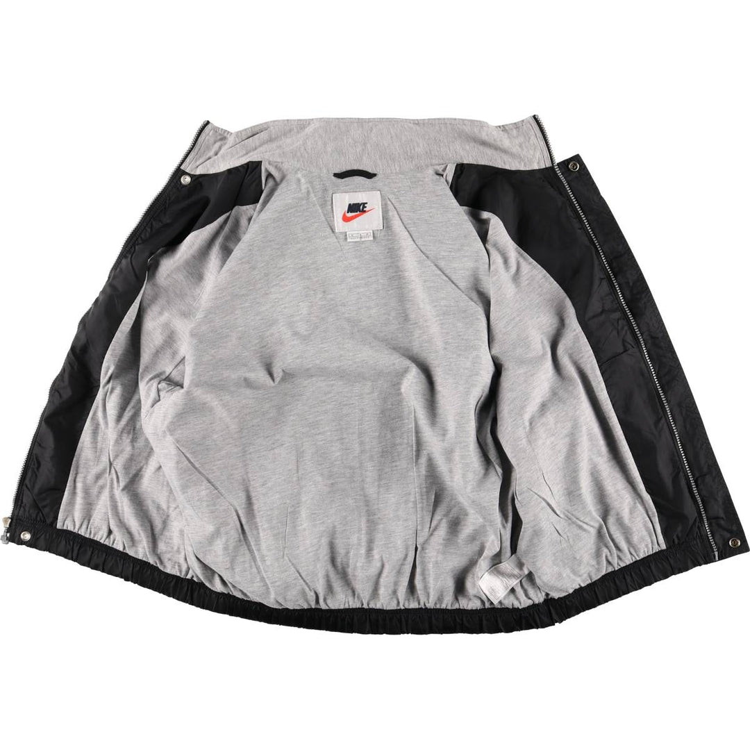 90'S Nike NIKE Nylon Jacket Men's M Size Vintage Nylon black type Vintage Second Hand