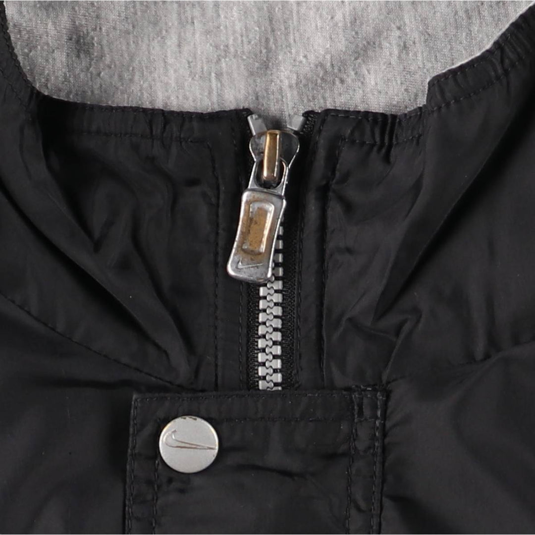 90'S Nike NIKE Nylon Jacket Men's M Size Vintage Nylon black type Vintage Second Hand