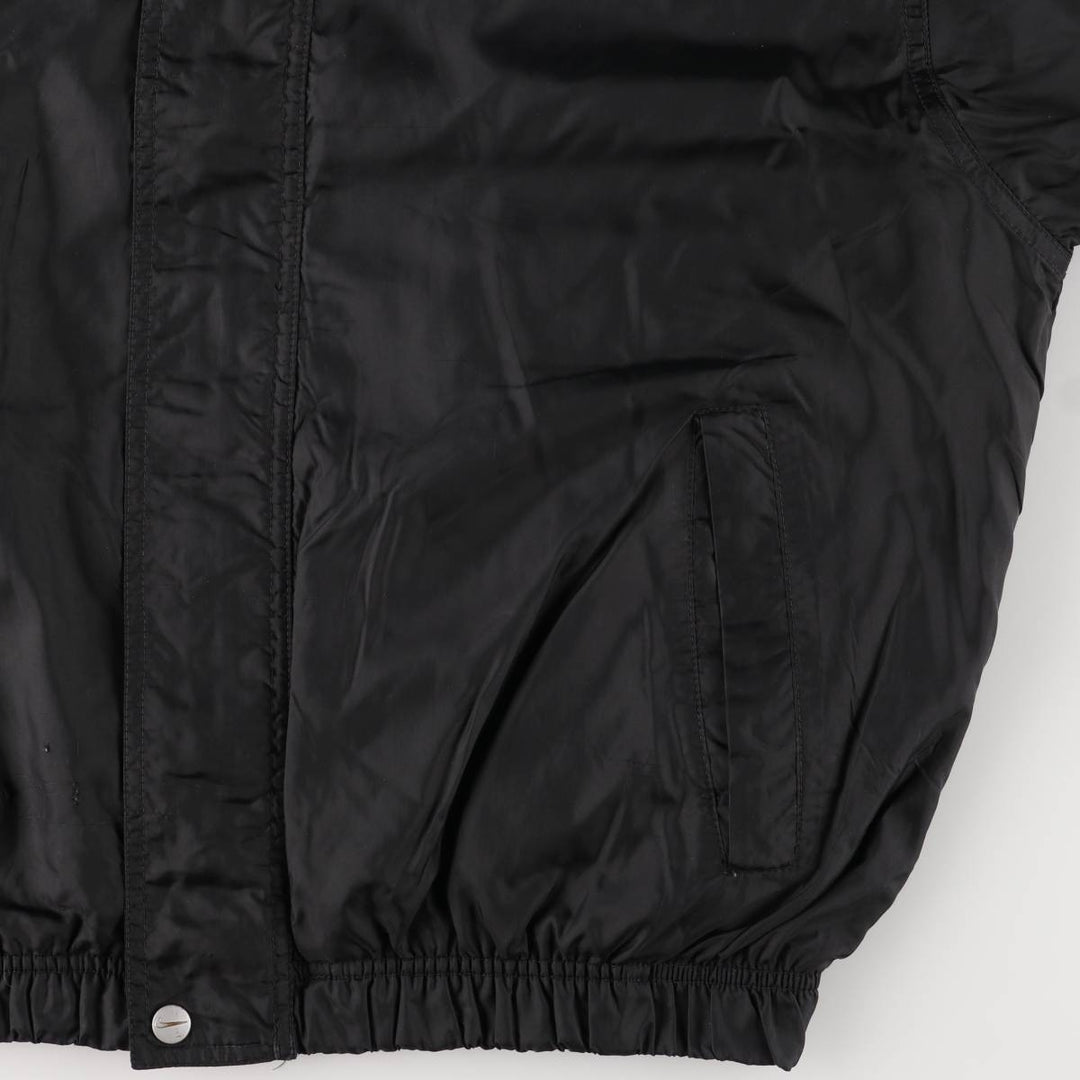 90'S Nike NIKE Nylon Jacket Men's M Size Vintage Nylon black type Vintage Second Hand