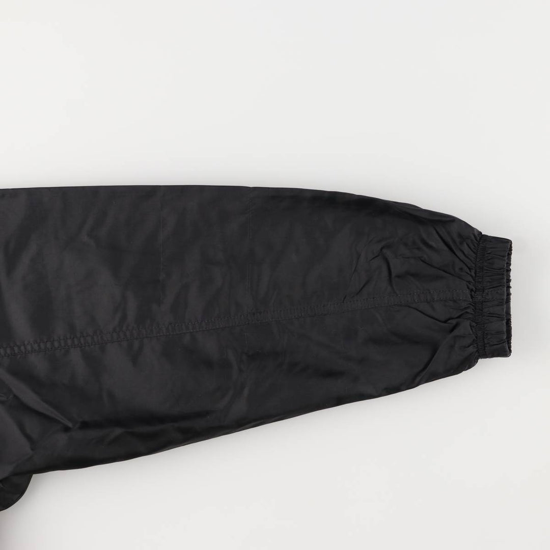 90'S Nike NIKE Nylon Jacket Men's M Size Vintage Nylon black type Vintage Second Hand