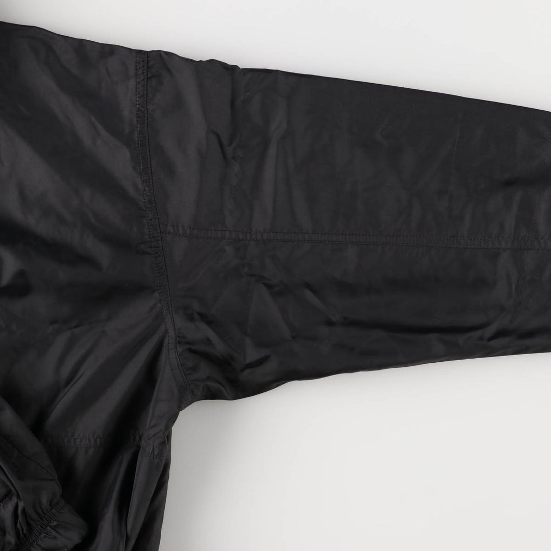 90'S Nike NIKE Nylon Jacket Men's M Size Vintage Nylon black type Vintage Second Hand