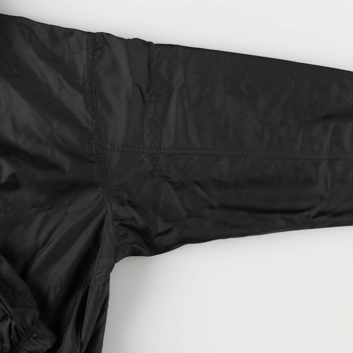90'S Nike NIKE Nylon Jacket Men's M Size Vintage Nylon black type Vintage Second Hand