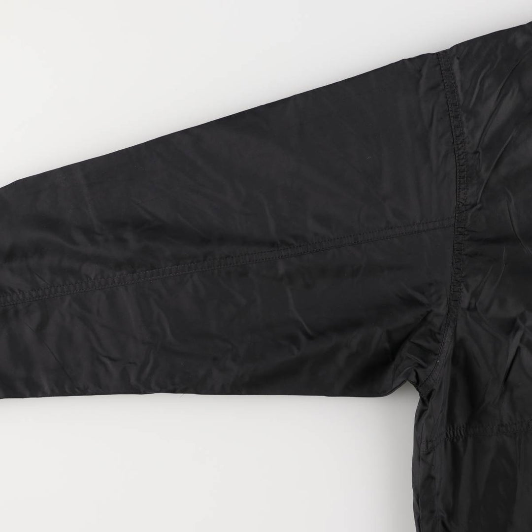 90'S Nike NIKE Nylon Jacket Men's M Size Vintage Nylon black type Vintage Second Hand