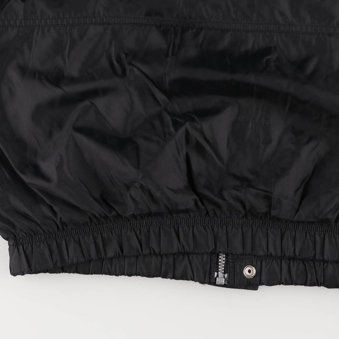 90'S Nike NIKE Nylon Jacket Men's M Size Vintage Nylon black type Vintage Second Hand