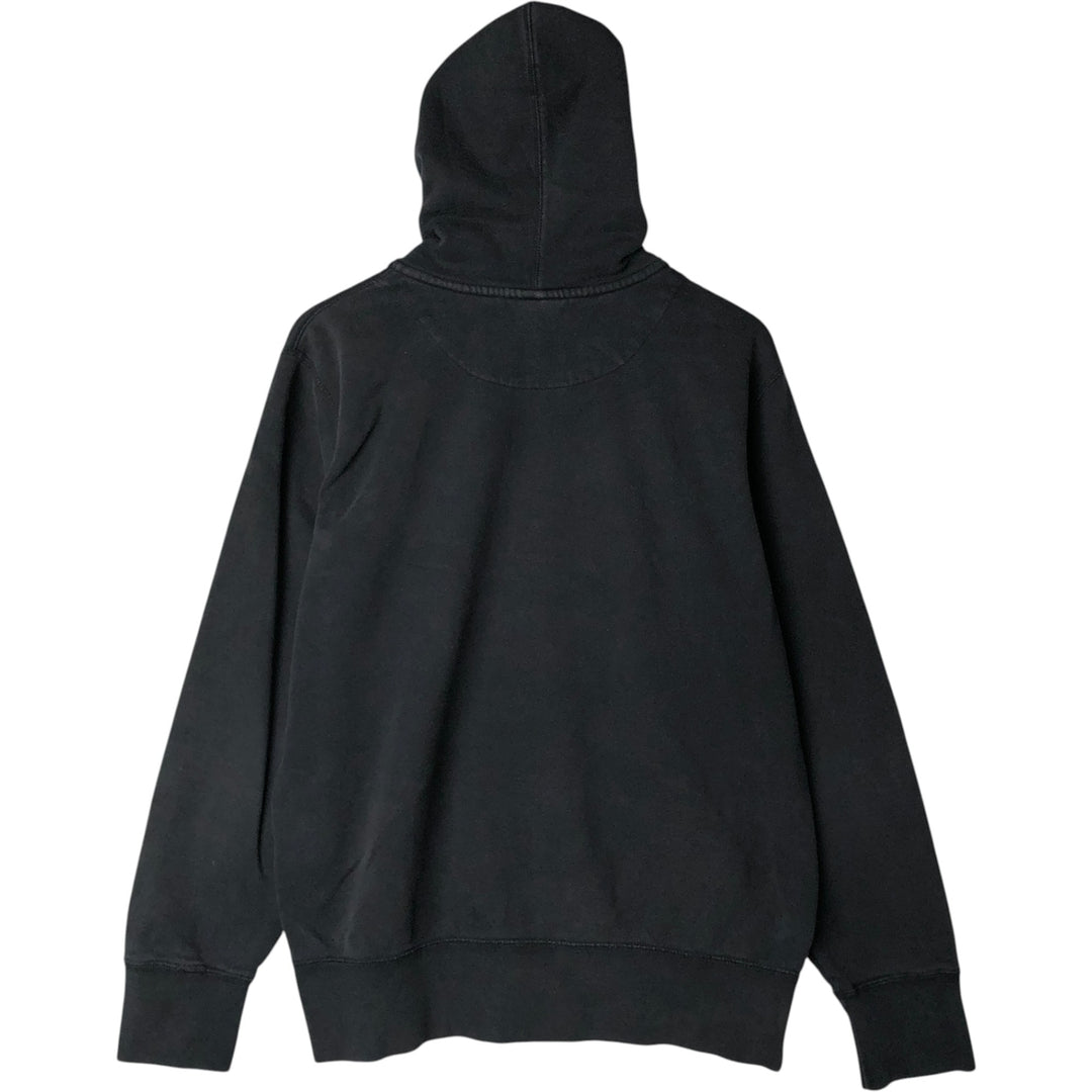 Nike Sweat Full Zip Hoodie Men's Size L cotton black type Vintage Second Hand