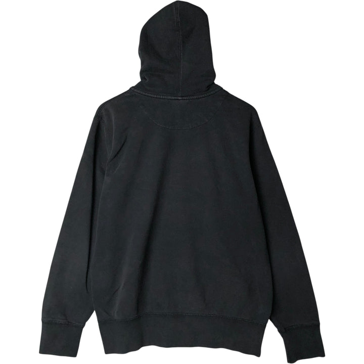 Nike Sweat Full Zip Hoodie Men's Size L cotton black type Vintage Second Hand
