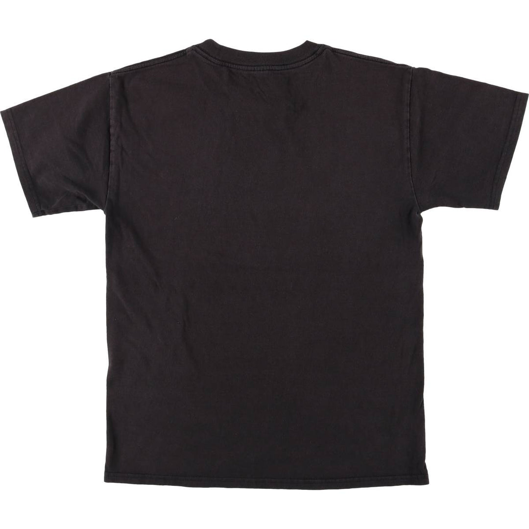 999 JUICE WRLD Skull Pattern Rap T-Shirt, Men's Size Medium cotton black type Vintage Second Hand