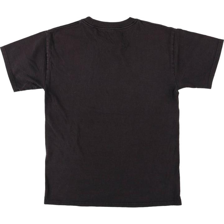 999 JUICE WRLD Skull Pattern Rap T-Shirt, Men's Size Medium cotton black type Vintage Second Hand