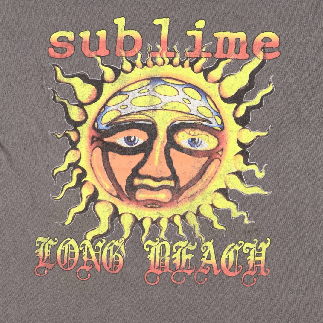 SUBLIME Band T-shirt, Men's XL size cotton Khaki type Vintage Second Hand