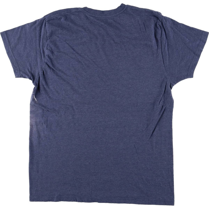 NIRVANA Nirvana Band T-shirt, Band T, Men's L size cotton blue type Vintage Second Hand