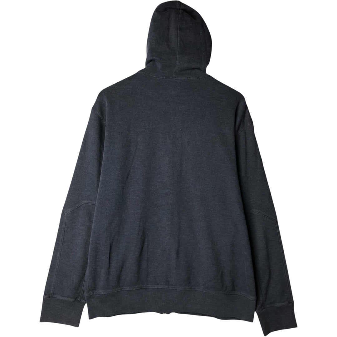 Ralph Lauren full-zip sweatshirt, men's size L unclear navy blue type Vintage Second Hand