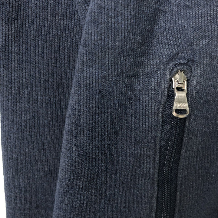 Ralph Lauren full-zip sweatshirt, men's size L unclear navy blue type Vintage Second Hand