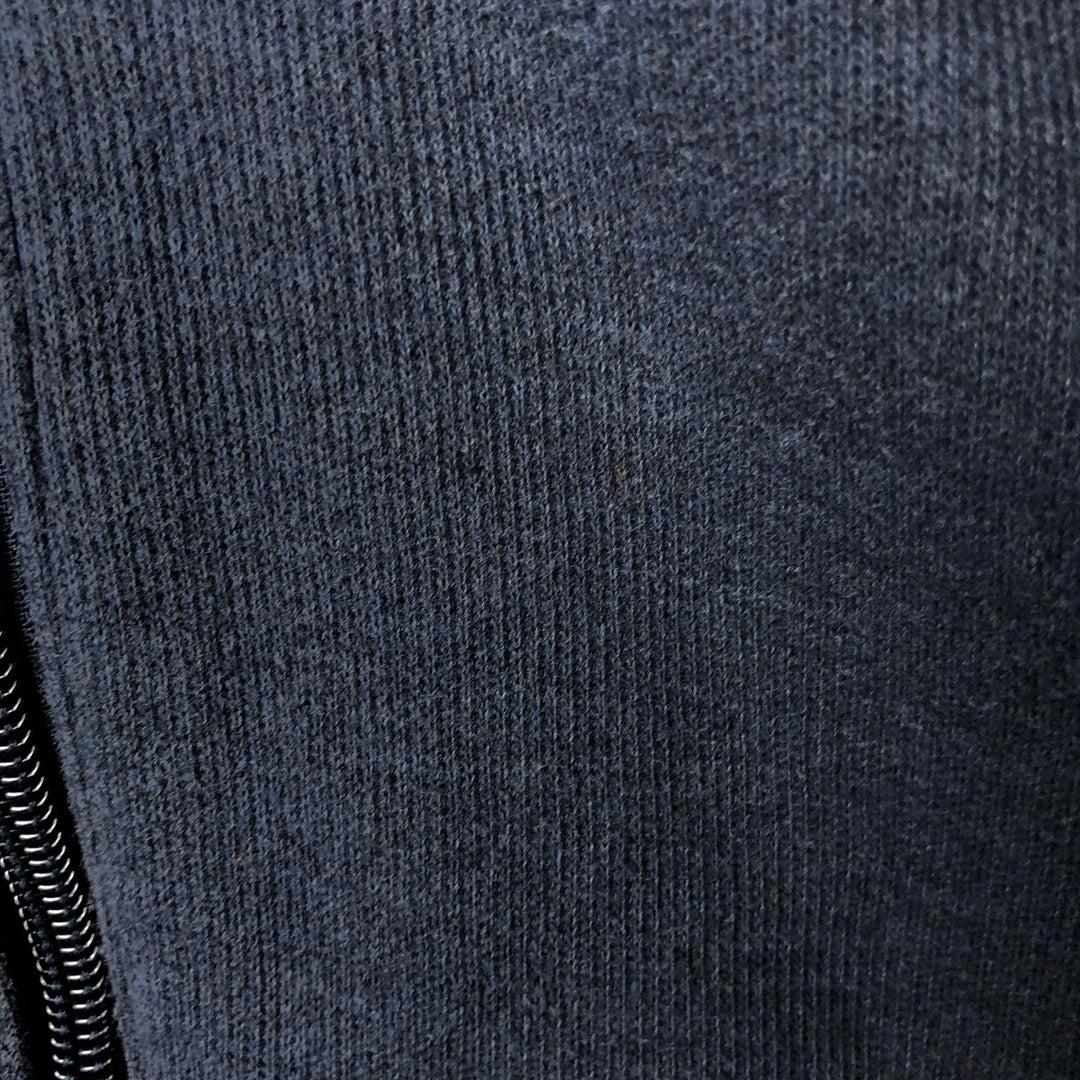 Ralph Lauren full-zip sweatshirt, men's size L unclear navy blue type Vintage Second Hand