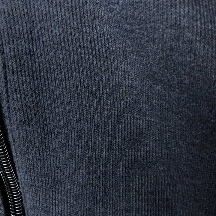 Ralph Lauren full-zip sweatshirt, men's size L unclear navy blue type Vintage Second Hand