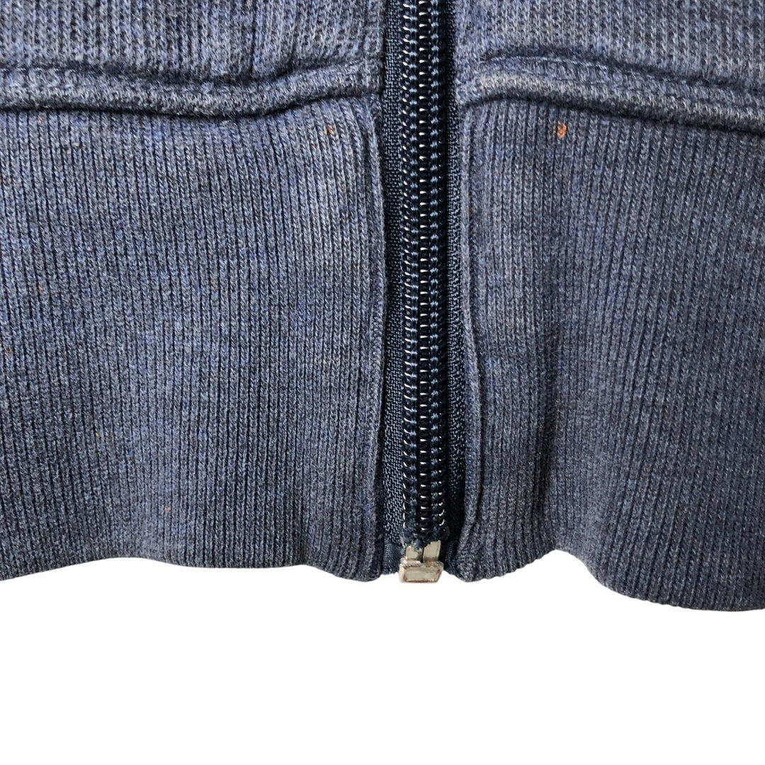 Ralph Lauren full-zip sweatshirt, men's size L unclear navy blue type Vintage Second Hand