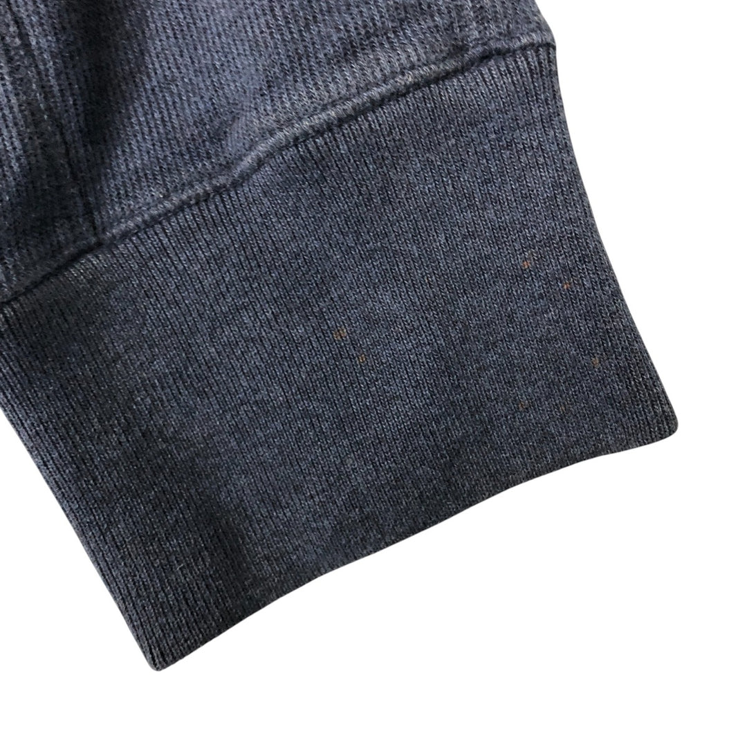 Ralph Lauren full-zip sweatshirt, men's size L unclear navy blue type Vintage Second Hand