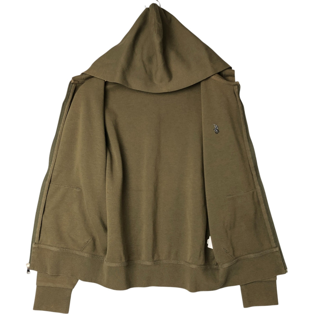 Ralph Lauren POLO RALPH LAUREN Sweat Full Zip Hoodie Men's S polyester Khaki type sage green Vintage Second Hand