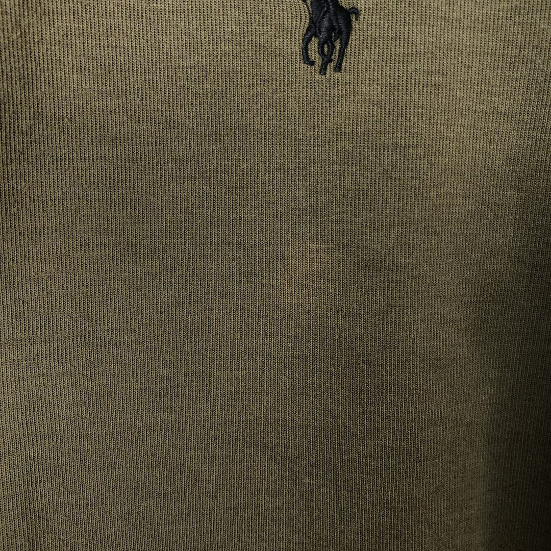 Ralph Lauren POLO RALPH LAUREN Sweat Full Zip Hoodie Men's S polyester Khaki type sage green Vintage Second Hand