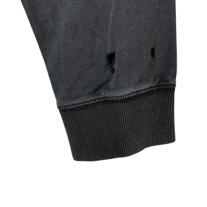 Harley-Davidson Men's Full-Zip Hoodie (Size M) cotton navy blue type Vintage Second Hand