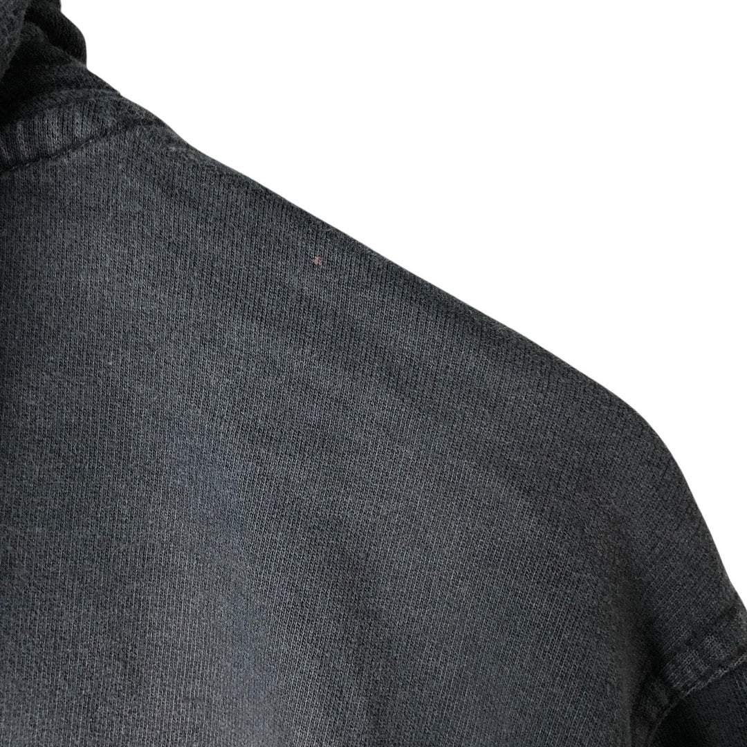 Harley-Davidson Men's Full-Zip Hoodie (Size M) cotton navy blue type Vintage Second Hand