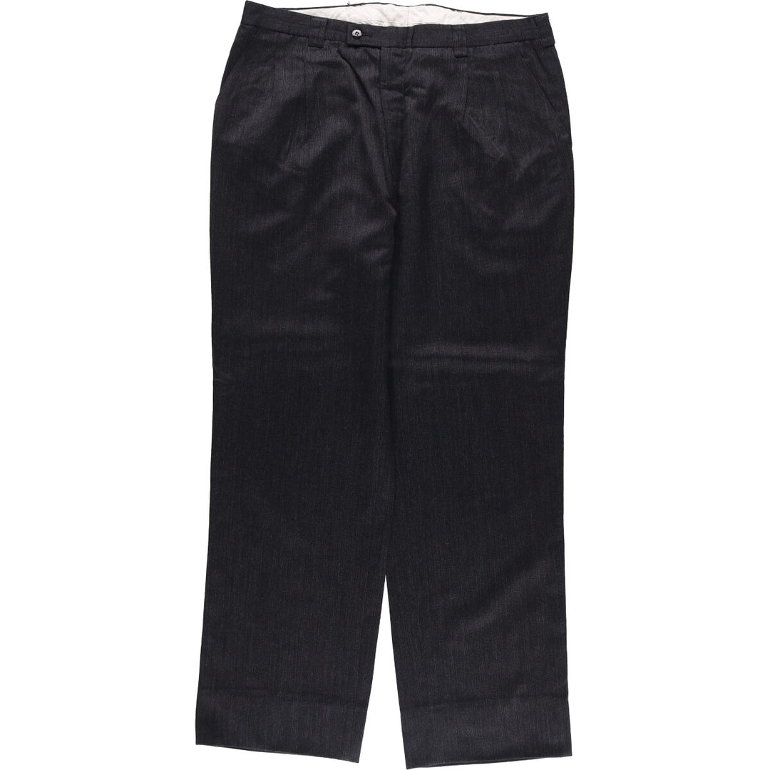 Men's slacks pants, size W34 unclear gray type Vintage Second Hand