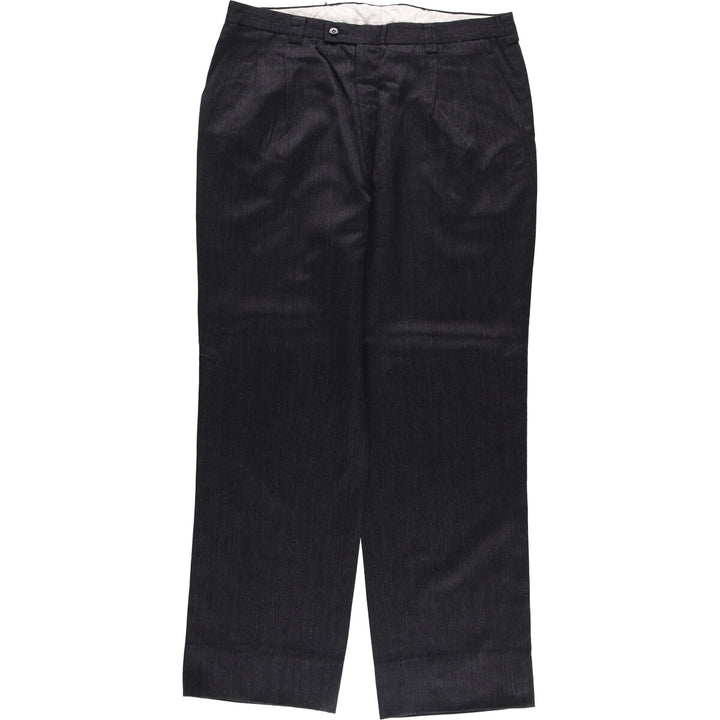 Men's slacks pants, size W34 unclear gray type Vintage Second Hand