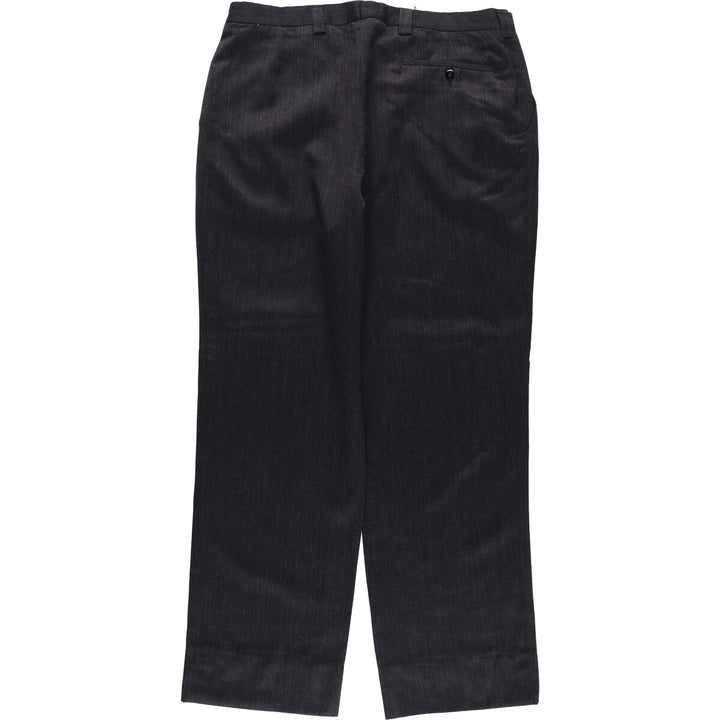 Men's slacks pants, size W34 unclear gray type Vintage Second Hand