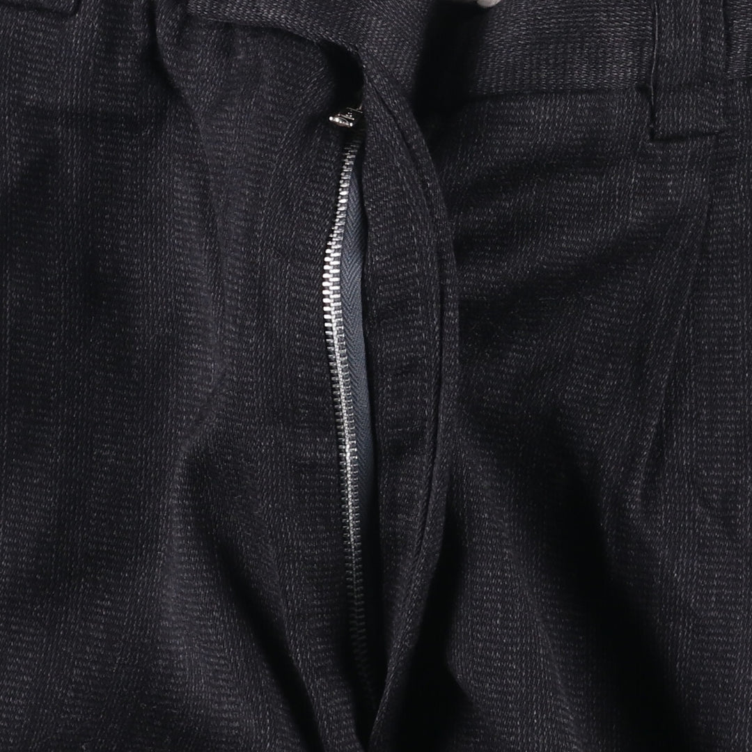 Men's slacks pants, size W34 unclear gray type Vintage Second Hand