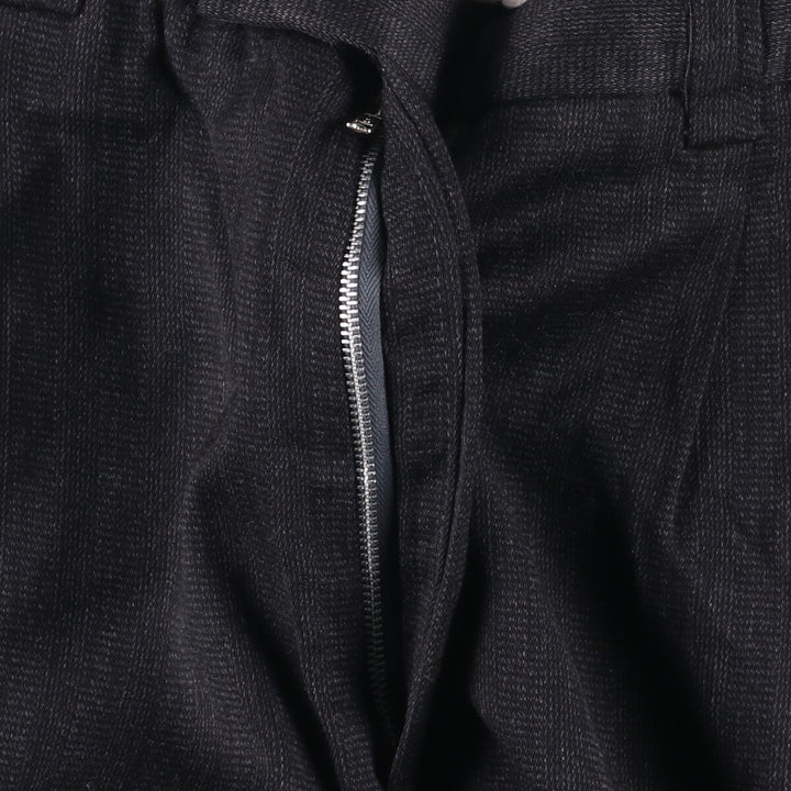Men's slacks pants, size W34 unclear gray type Vintage Second Hand