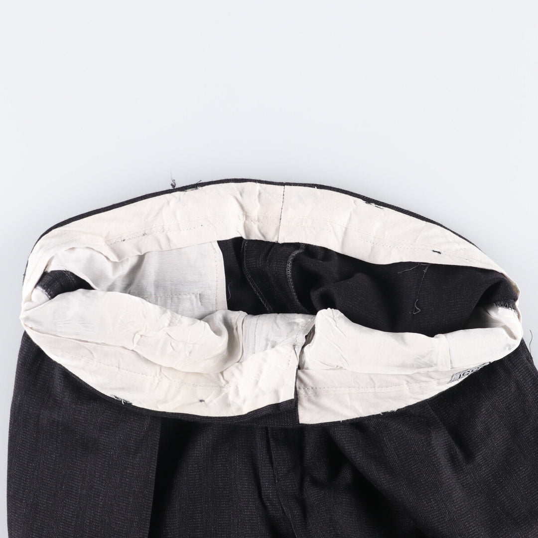 Men's slacks pants, size W34 unclear gray type Vintage Second Hand