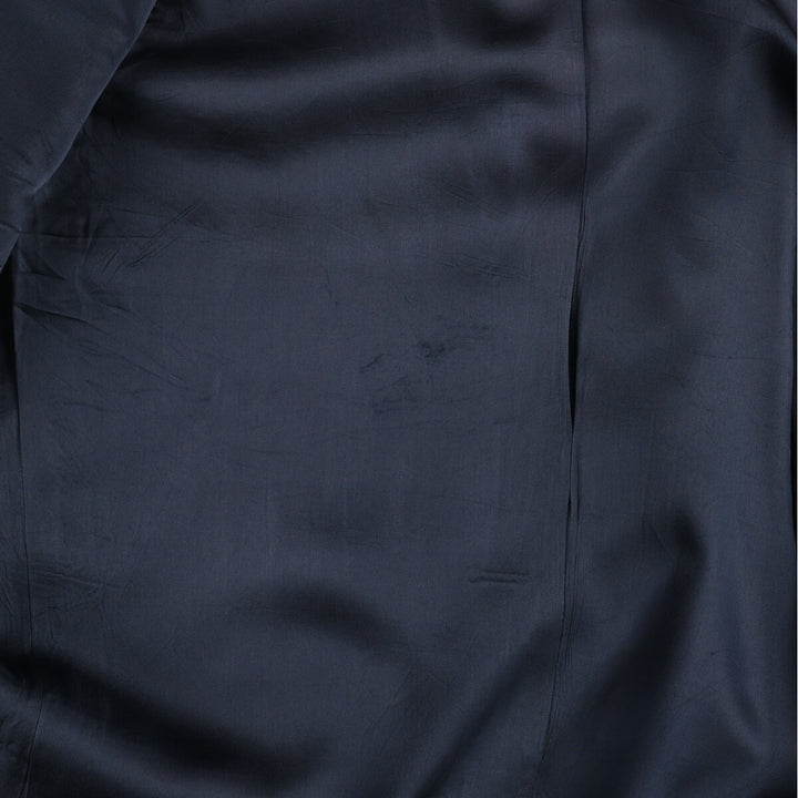 Nordstrom Navy Blazer, Tailored Jacket, Men's Size Small wool navy blue type Vintage Second Hand