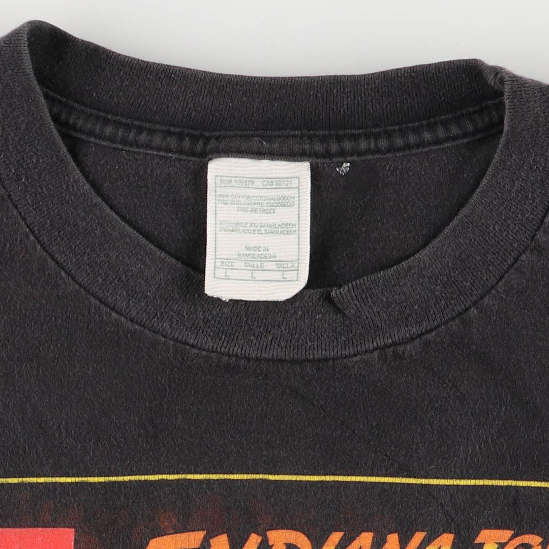 LEGO INDIANA JONES THE ORIGINAL ADVENTURES Lego Indiana Jones Movie T-shirt Men's L size cotton Charcoal Vintage Second Hand