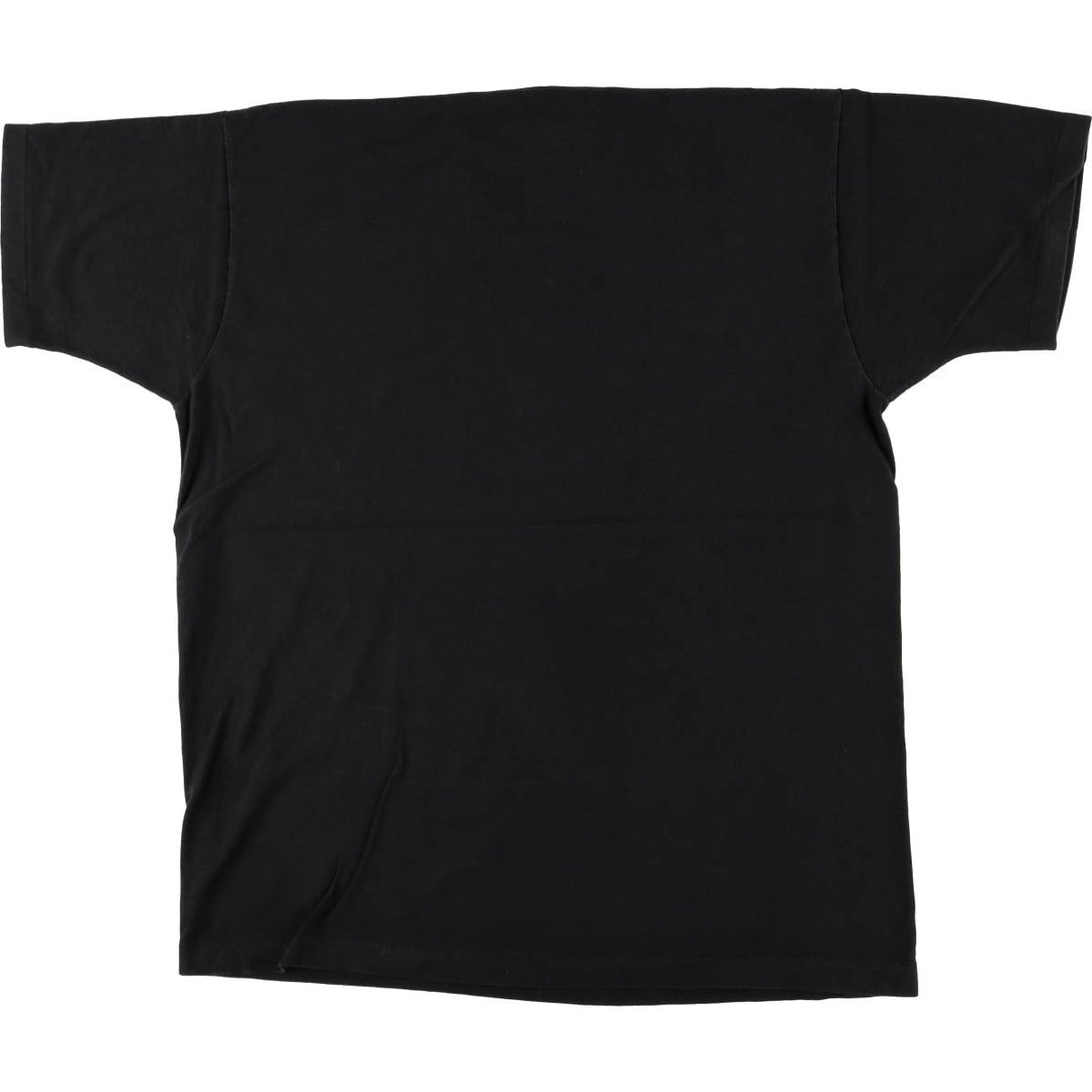 90'S KENWORTH Kenworth large print T-shirt, men's XL size, vintage unclear black type Vintage Second Hand