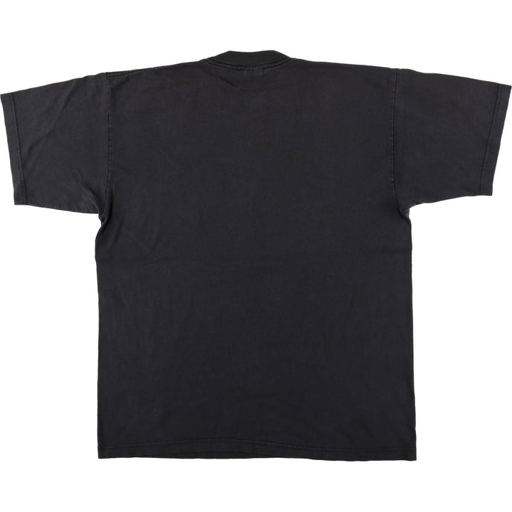 3 STAR UK Photo T-shirt Made in USA Men's XL cotton black type Vintage Second Hand