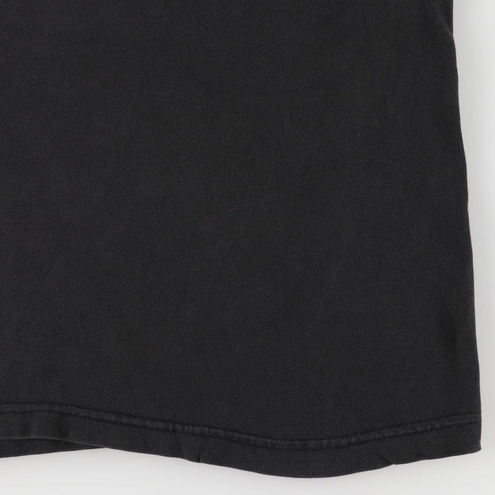 90'S MURINA Print T-shirt HOLLYWOOD USA Made Men's XL Vintage cotton black type Vintage Second Hand