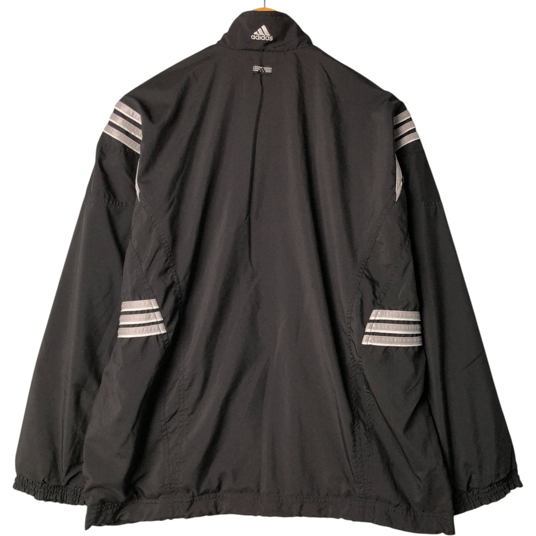 90'S Adidas Windbreaker Men's Size L Vintage polyester black type Vintage Second Hand