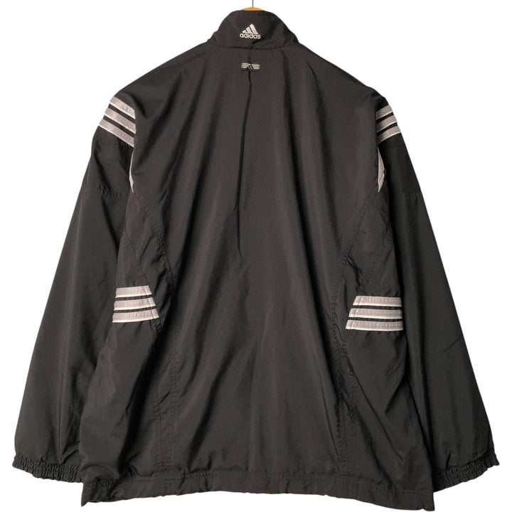 90'S Adidas Windbreaker Men's Size L Vintage polyester black type Vintage Second Hand