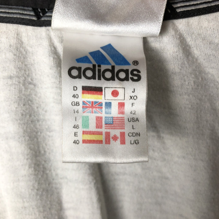 90'S Adidas Windbreaker Men's Size L Vintage polyester black type Vintage Second Hand