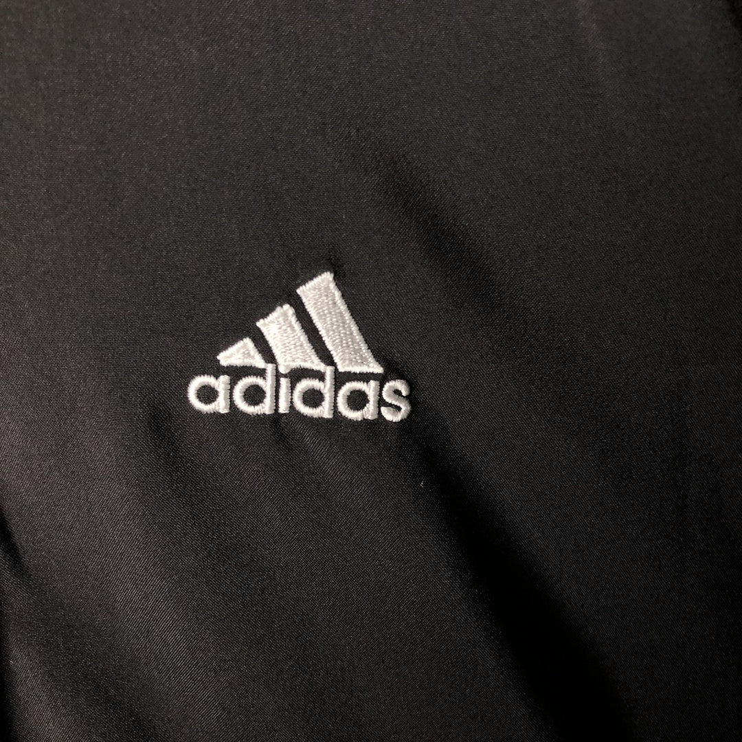 90'S Adidas Windbreaker Men's Size L Vintage polyester black type Vintage Second Hand