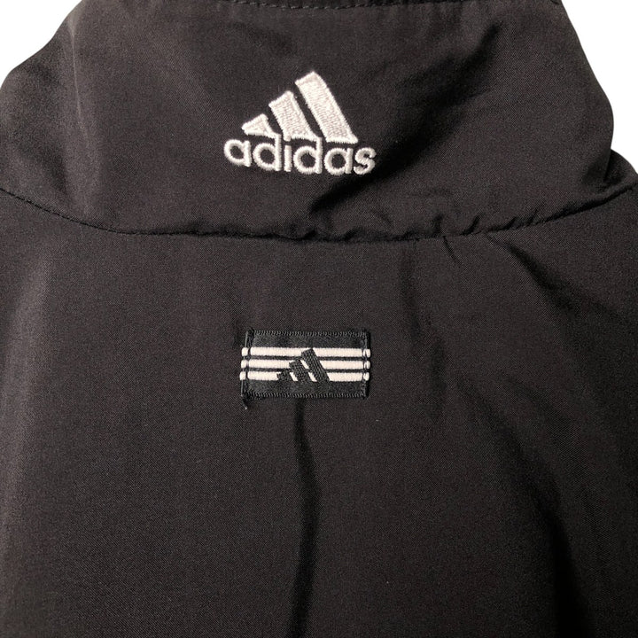 90'S Adidas Windbreaker Men's Size L Vintage polyester black type Vintage Second Hand