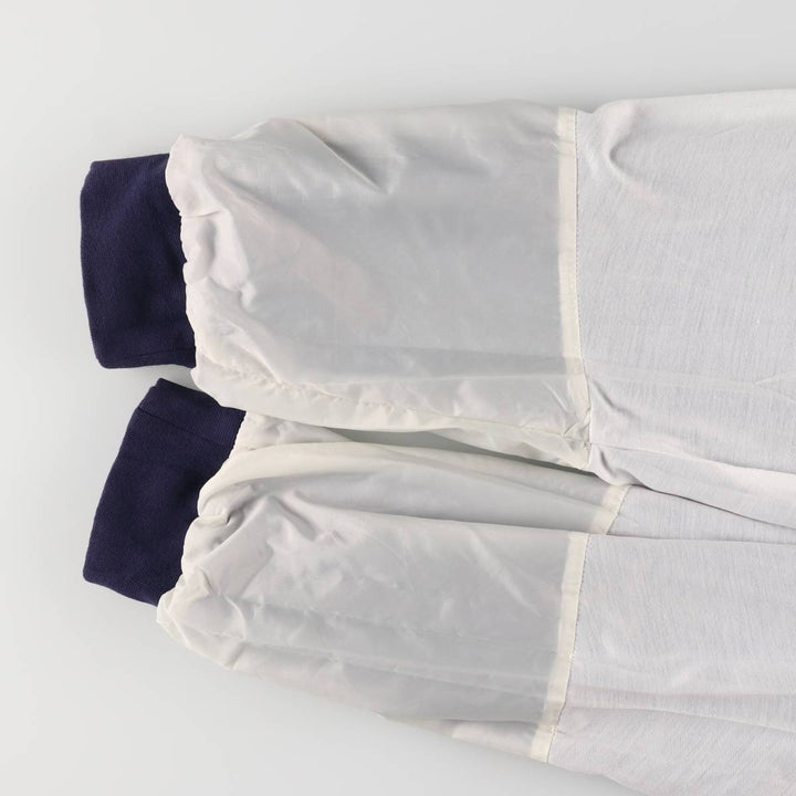 80s~90'S Adidas Back Logo Windbreaker Men's L Size Vintage polyester white type Vintage Second Hand