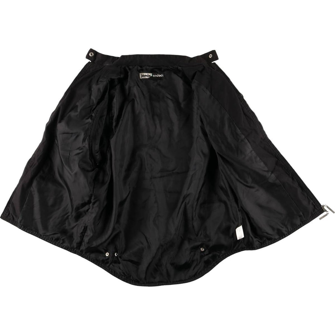 Jamie Sadock 2-Way Windbreaker Tactical Jacket, Women's, Size Medium polyester black type Vintage Second Hand