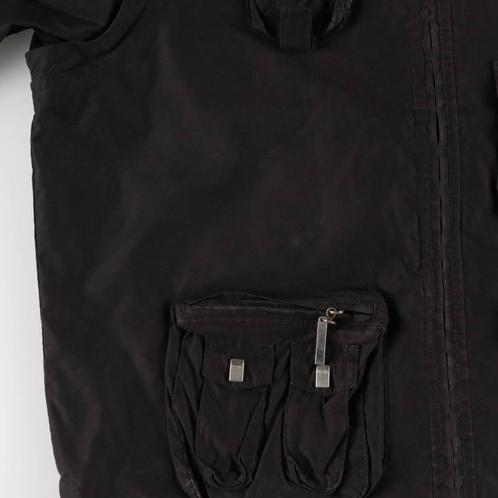Jamie Sadock 2-Way Windbreaker Tactical Jacket, Women's, Size Medium polyester black type Vintage Second Hand