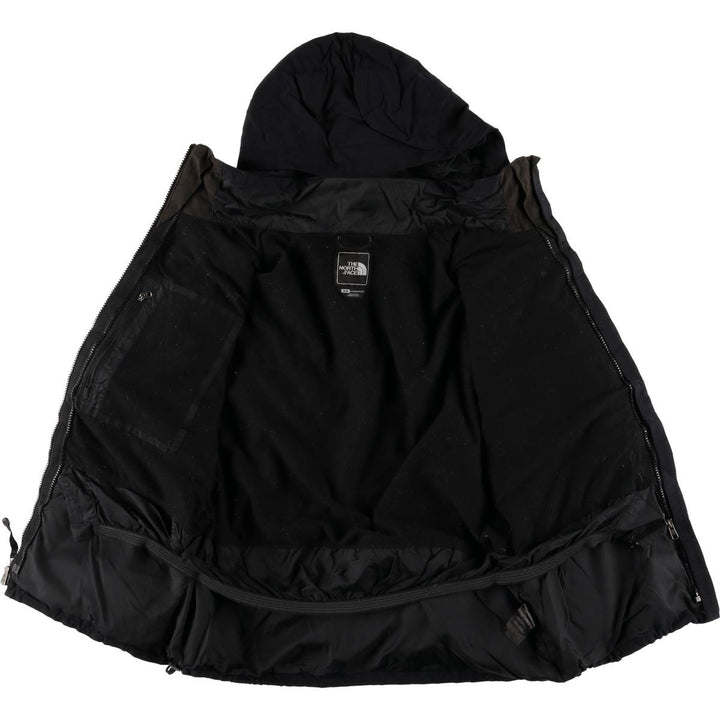 The North Face Mountain Parka Shell Jacket, Women's Size M Nylon black type Vintage Second Hand