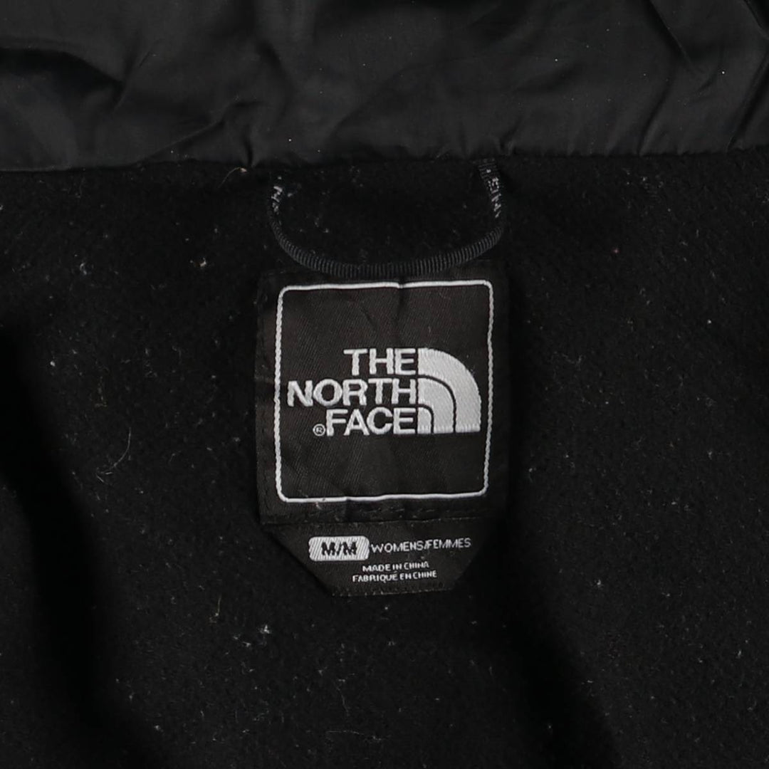 The North Face Mountain Parka Shell Jacket, Women's Size M Nylon black type Vintage Second Hand