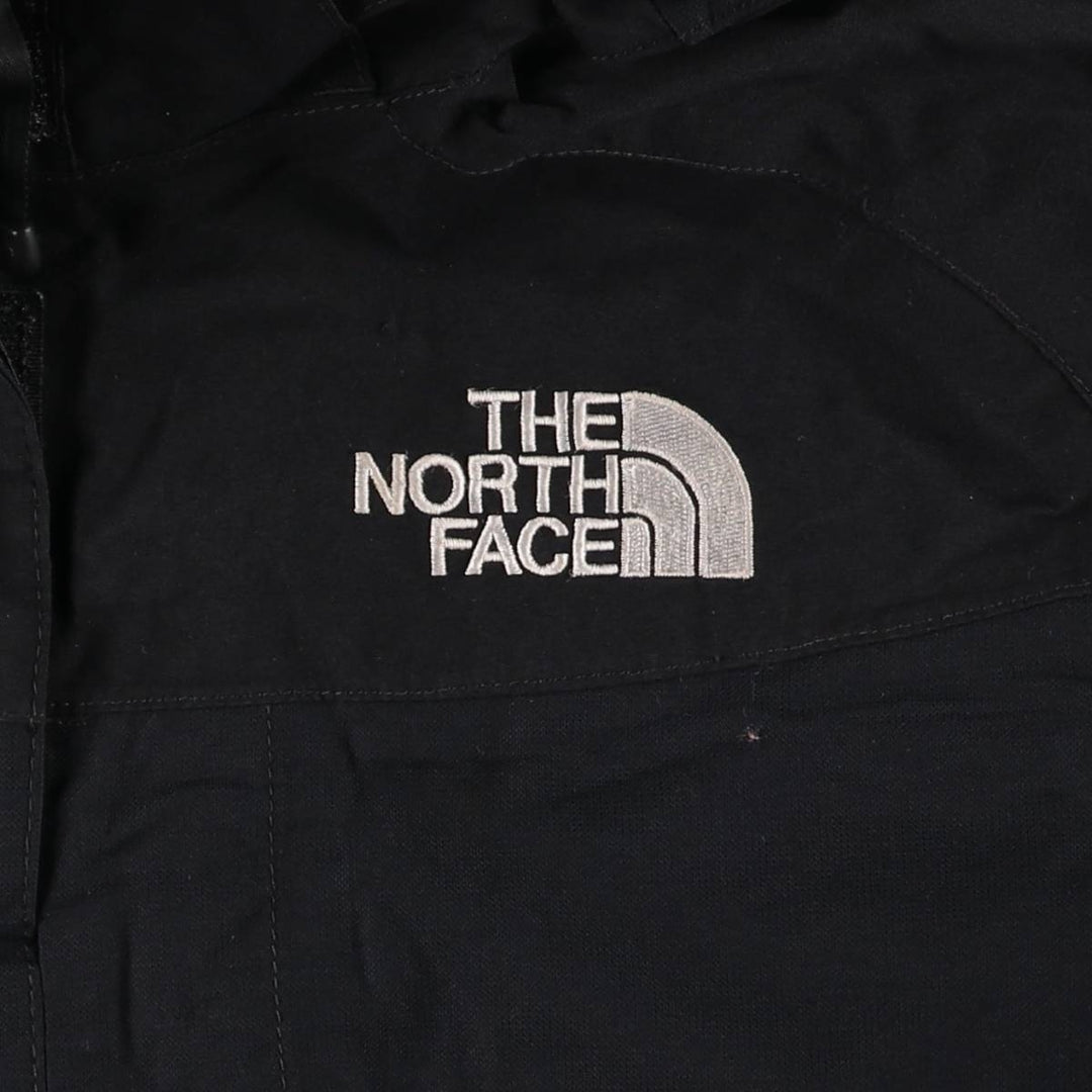 The North Face Mountain Parka Shell Jacket, Women's Size M Nylon black type Vintage Second Hand