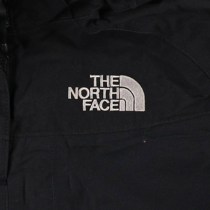 The North Face Mountain Parka Shell Jacket, Women's Size M Nylon black type Vintage Second Hand