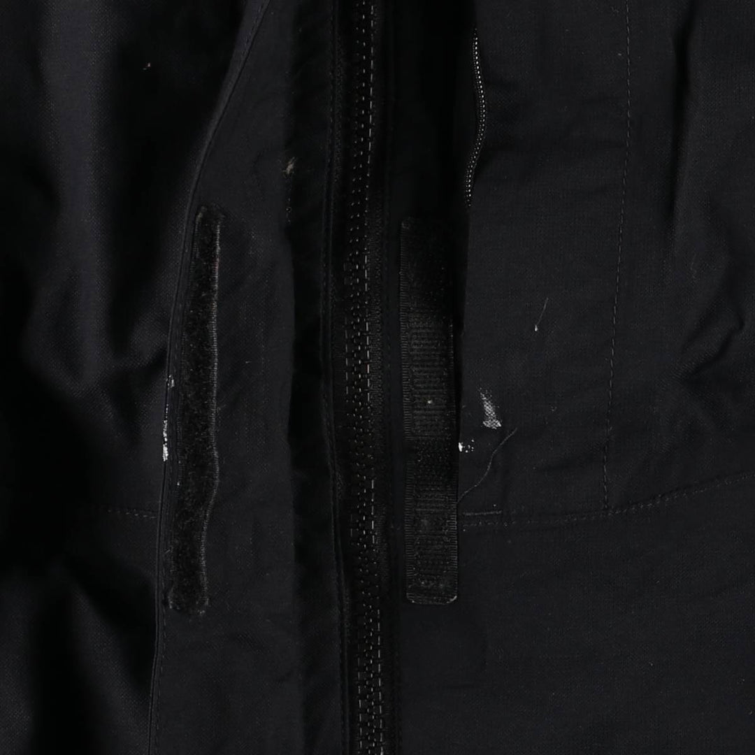 The North Face Mountain Parka Shell Jacket, Women's Size M Nylon black type Vintage Second Hand