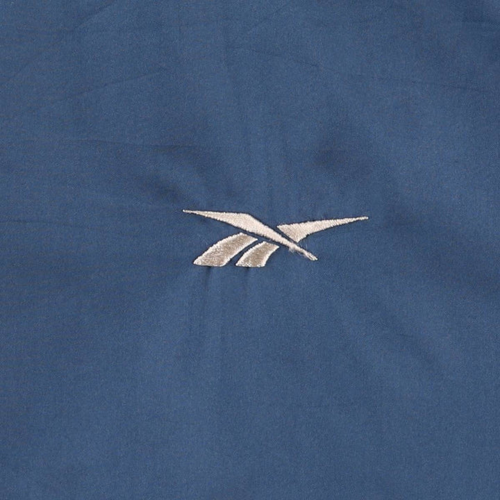 90'S Reebok Golf V-neck warm-up pullover, men's XL size, vintage polyester navy blue type Vintage Second Hand