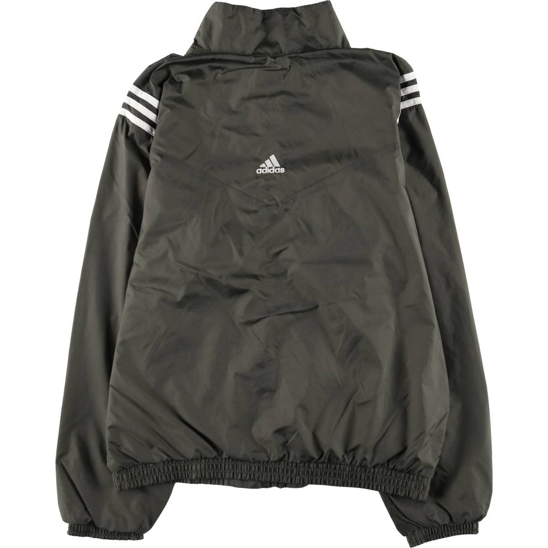 90s~00'S Adidas nylon jacket, men's size M Nylon Khaki type Vintage Second Hand